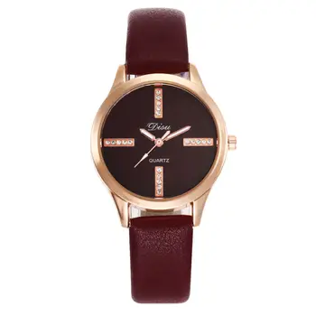 

New Fashion Golden Rim Dail Diamond Pointer Women Watches Ladies Watches Relogio Feminino Clock Wrist Watch Luxury reloj mujer