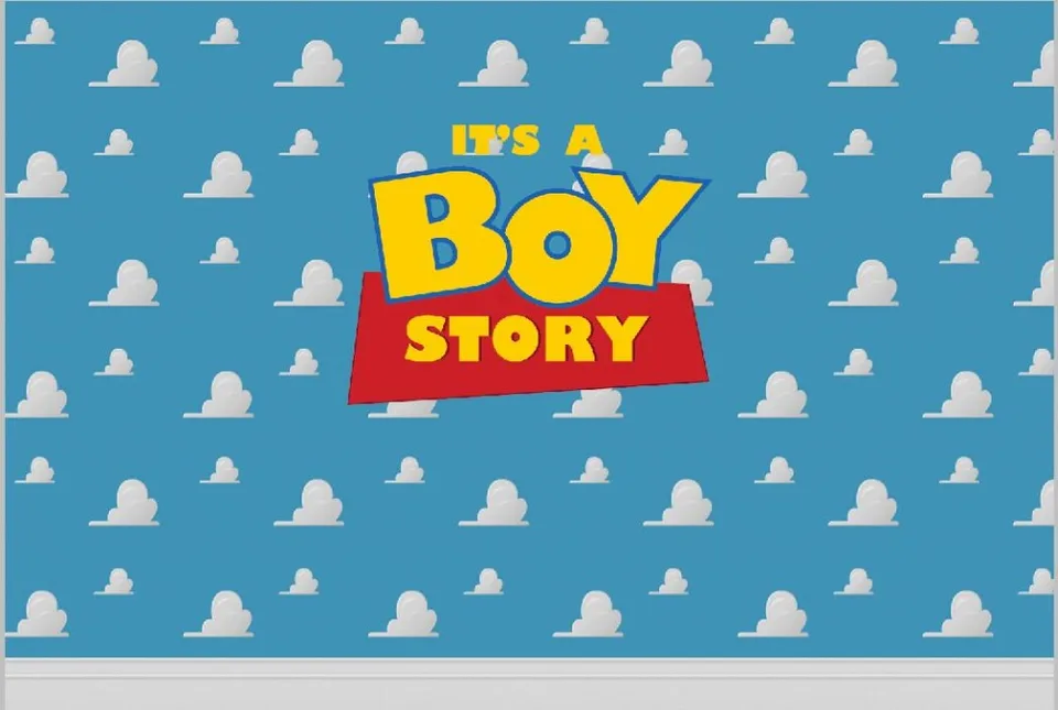 boy story baby shower invitations