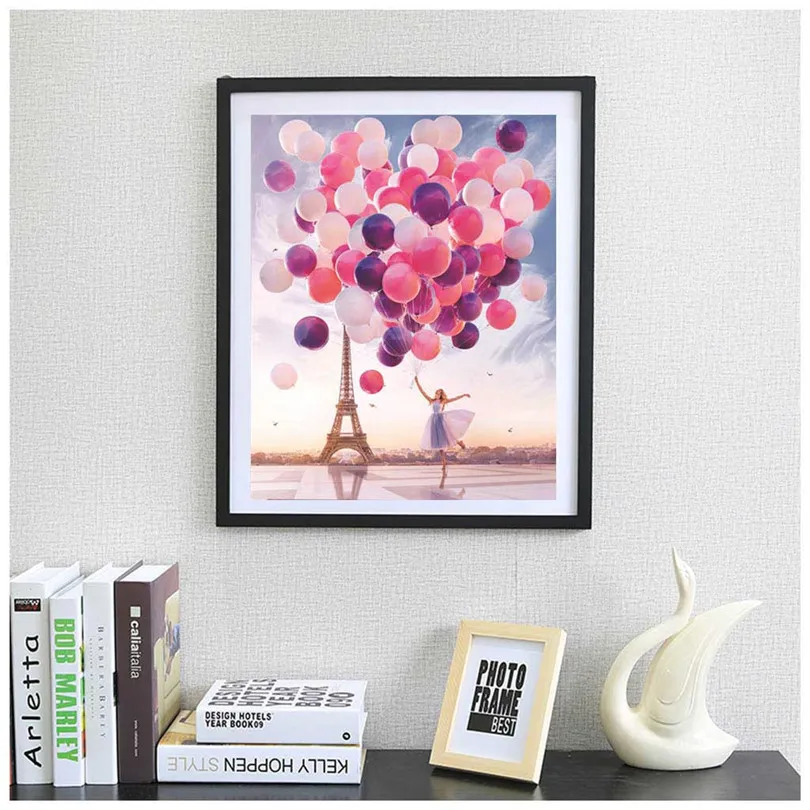 Diy diamond embroidery bright flower 5D diamond painting modern flower cross stitch rhinestone painting 2019 new #3M18 (6)