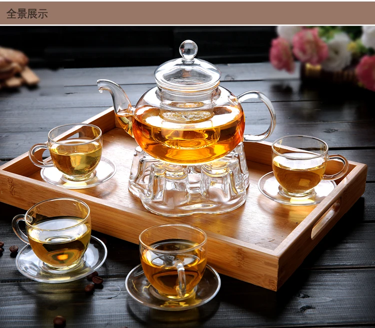 best choice glass teaset, whole teapot sets, Home ware gift teapot kettle supply,600-800ml glass tea set