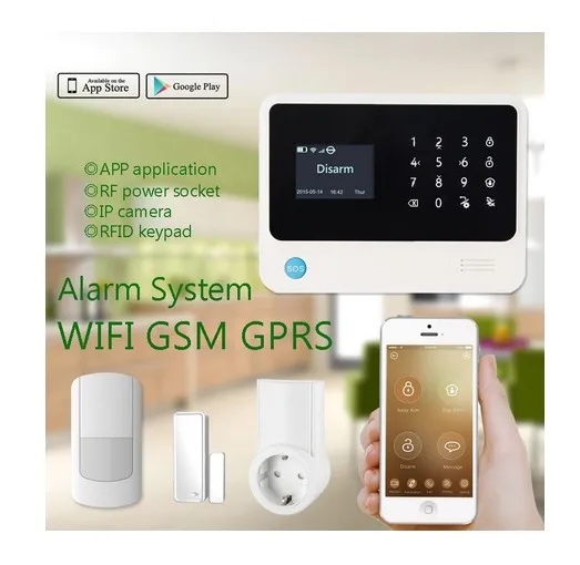 Система охранной сигнализации SmartYIBA Беспроводная GSM Wi Fi умная домашняя охранная