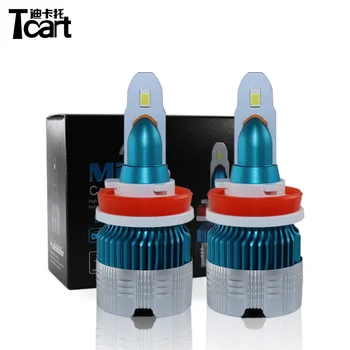 

Tcart H8 H9 H11 LED Fog Light Bulbs Car Daytime Running Light Driving Fog Lamps For Nissan X-Trail T32 2014 2015 2016 2017 2018