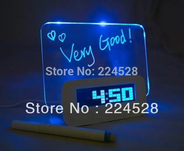 LED Alarm Clock with Message Light Boardclock alarm softwareclock