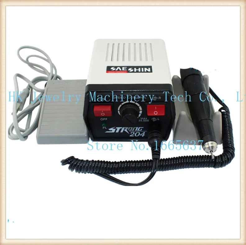 Free shipping Dental 35K Marathon Polisher Polishiong Strong 204 Micromotor Control box