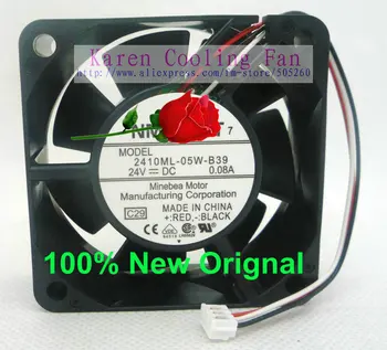 

New Original NMB 6cm 2410ML-05W-B39 6025 24V 0.08A Cooling fan