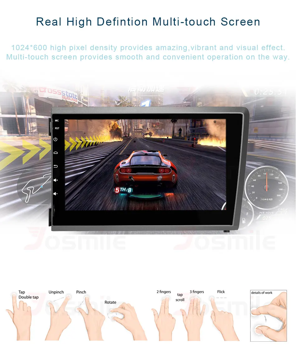 Cheap Quad Core Android 8.1 Car Radio Audio video GPS Navi Player For Volvo VOLVO S60 V70 XC70 Multimedia Head Unit DVD IPS Wifi OBD 6