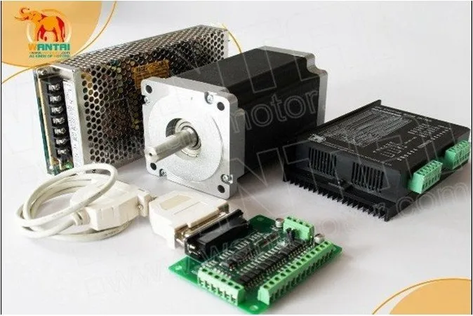 

cnc router  Nema 34 Stepper Motor 85BYGH450C-012  & Driver DQ860MA 80V 7.8A 256Micro  for engraving CE & ISO