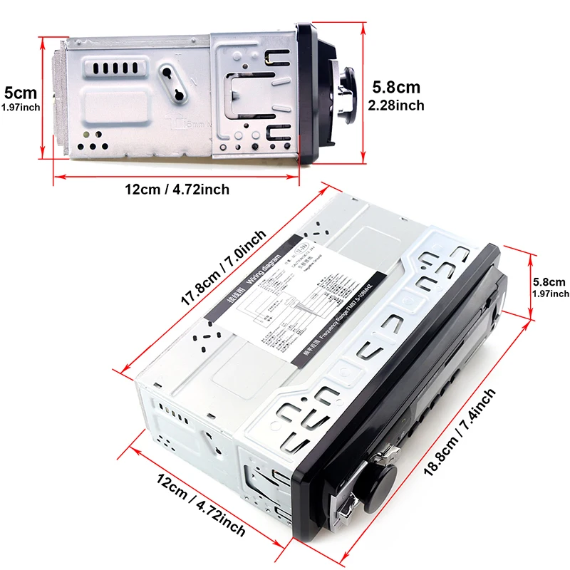 24 V грузовик радио автомобилей автобусов 1 Din Bluetooth MP3 плеер в машине Estereo пост Para