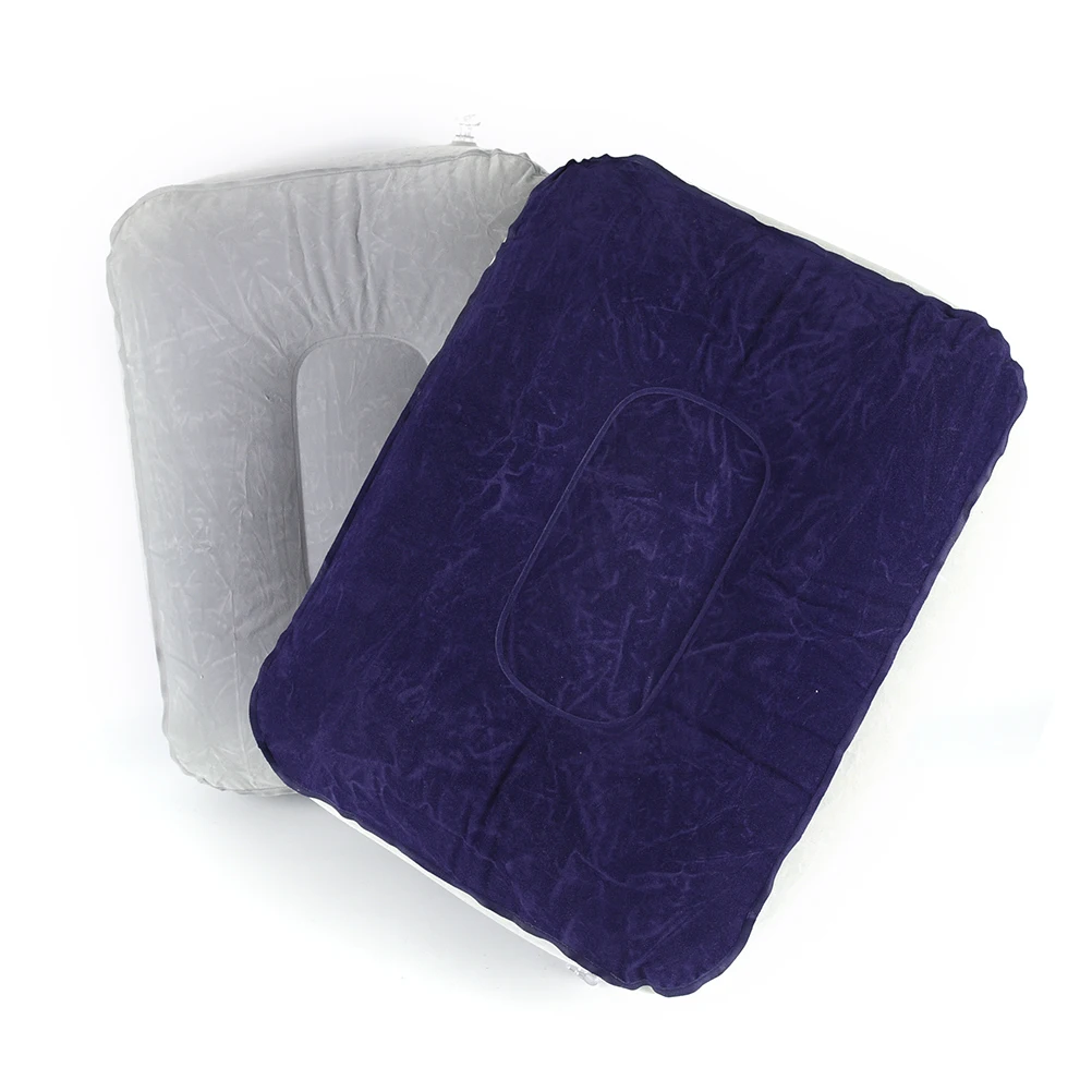 Inflatable 1PCS PVC Foot Rest Pillow Cushion Travel Relax Reduce Risk