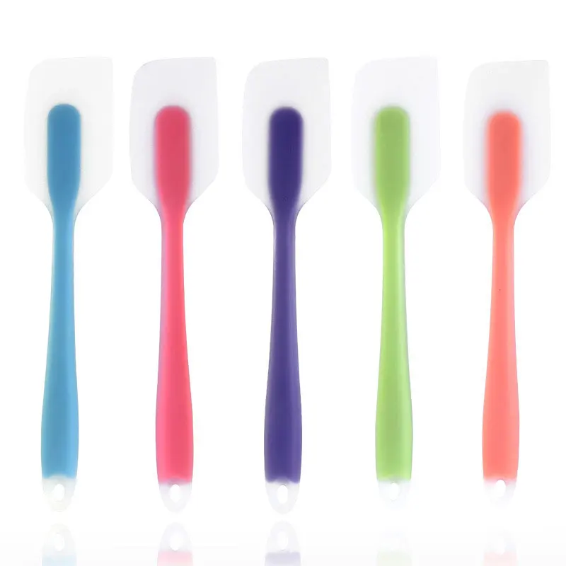 

Silicone Spatulas, Heat Resistant Flexible Scraper with Stainless Steel Core FDA Grade Premium Baking Pastry Cream Mixer Scraper