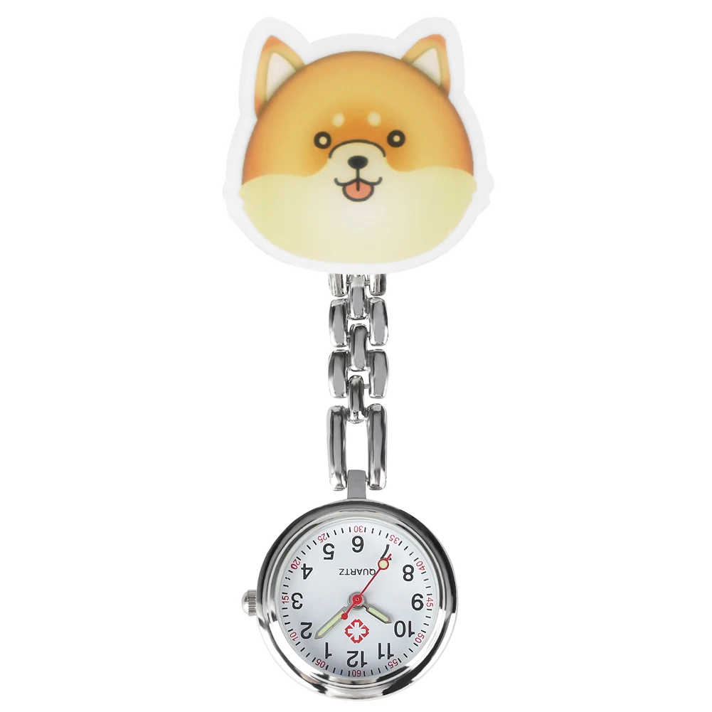 Plastic Cute Cartoon Pattern Ornament Nurse Premium Quartz Watches for Women Nurse Practical Luminous Function Pendant 2