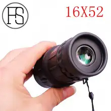 Двойной фокус монокуляр 16x52 бинокли Telescope16x 66 м/8000 м HD области