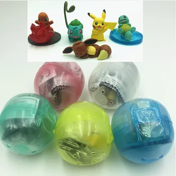 

T-ARTS 5pcs sleeping pokemon figures figuren figuras juguetes pvc lot set action toys for children Model decoration