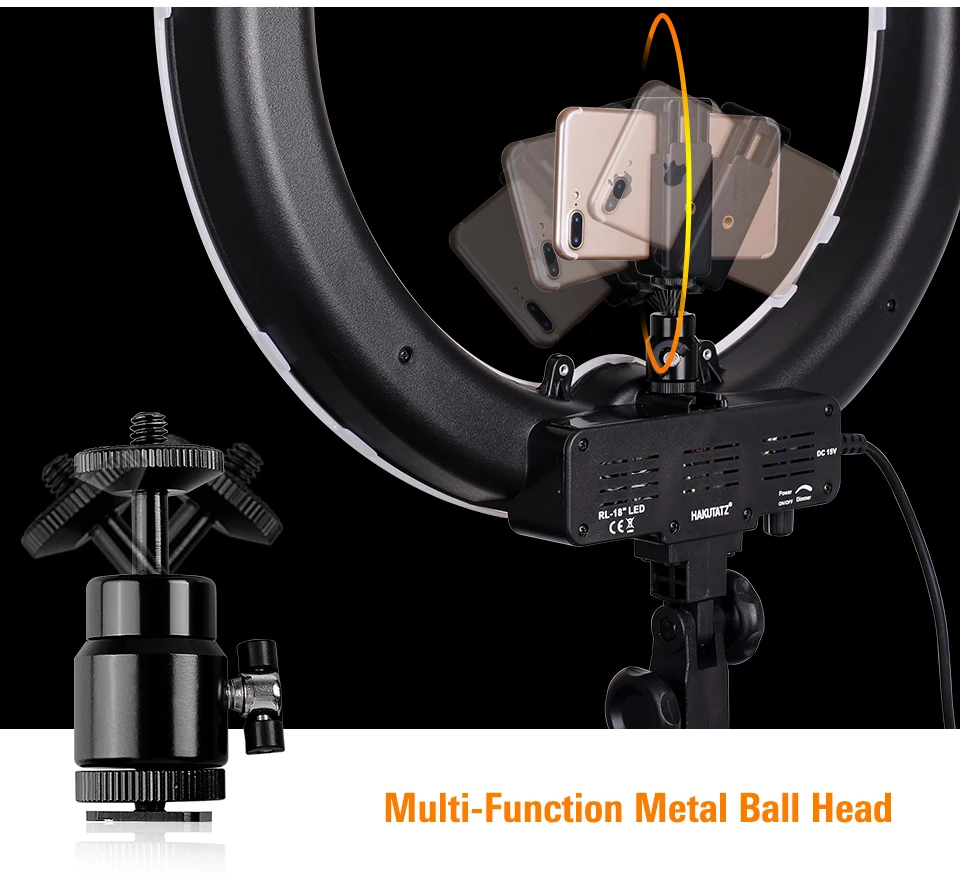 SAMTIAN Studio кольцо с фотографией светильник 18 дюймов 240 шт. светодиодный кольцевой светильник с зажимом для телефона Штатив для фотографии светильник ing кольцевой светильник YouTube