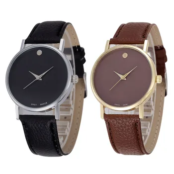 

Men Simple Watch Sport Leather Zegarek Meski Quartz Man Wristwatch Clock Student Fashion Men Watch Orologio Uomo Drop Shipping