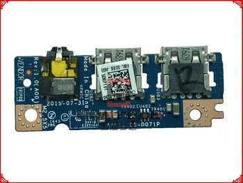 

High quality Genuine CN-02WMGK Laptop USB Audio cable for Dell Inspiron 5559 Audio Board with Cable AAL15 LS-D071P 100% Tested