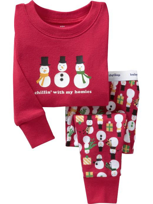 Низкой цене хлопок мальчиков и девочек Повседневное Рождественская Пижама детская одежда для сна детские ночь носит Детские пижамы SG P24