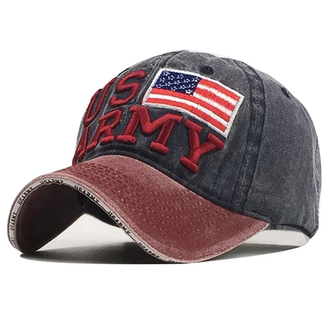 2018 New Summer Letter Embroidery US ARMY Baseball Cap Fashion Hats ...