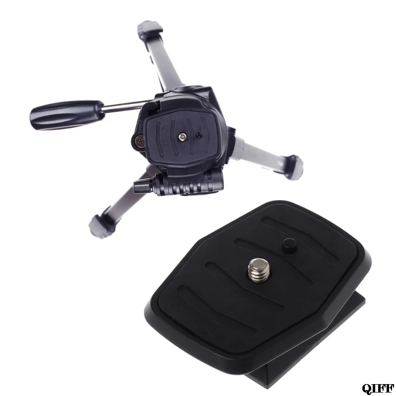 Drop Ship&Wholesale Quick Release Plate Universal QB-4W Tripod Screw Adapter For YUNTENG Velbon Sony APR29