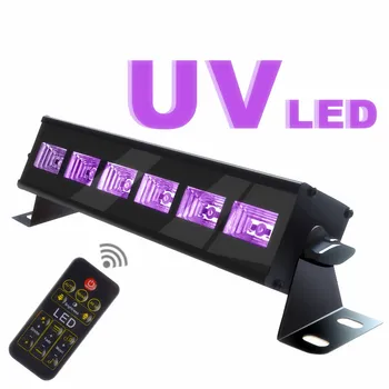 

18W UV Stage Lighting Effect LED Bar Lamp Laser Projector DJ Disco Party Light Decoration Halloween Light 90-240V US/UK/EU Plug