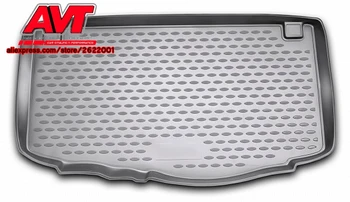 

Trunk mats for Kia Picanto 2011- Hatchback 1 pcs rubber rugs non slip rubber interior car styling accessories