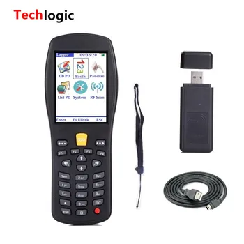 

Techlogic X7 Wireless Laser Barcode Scanner Inventory PDA Bar Code Gun Display Merchandise information for Logistics Warehouse