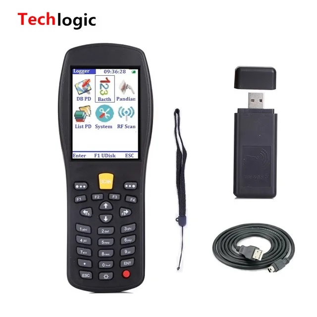 Techlogic X7 Wireless Laser Barcode Scanner Inventory PDA