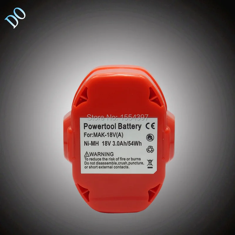 

Sale 3000mAh Ni-MH 18V Replacement for Makita PA18 Rechargeable Power Tool Battery 1822 1823 1834 1835 192827-3 192826-5