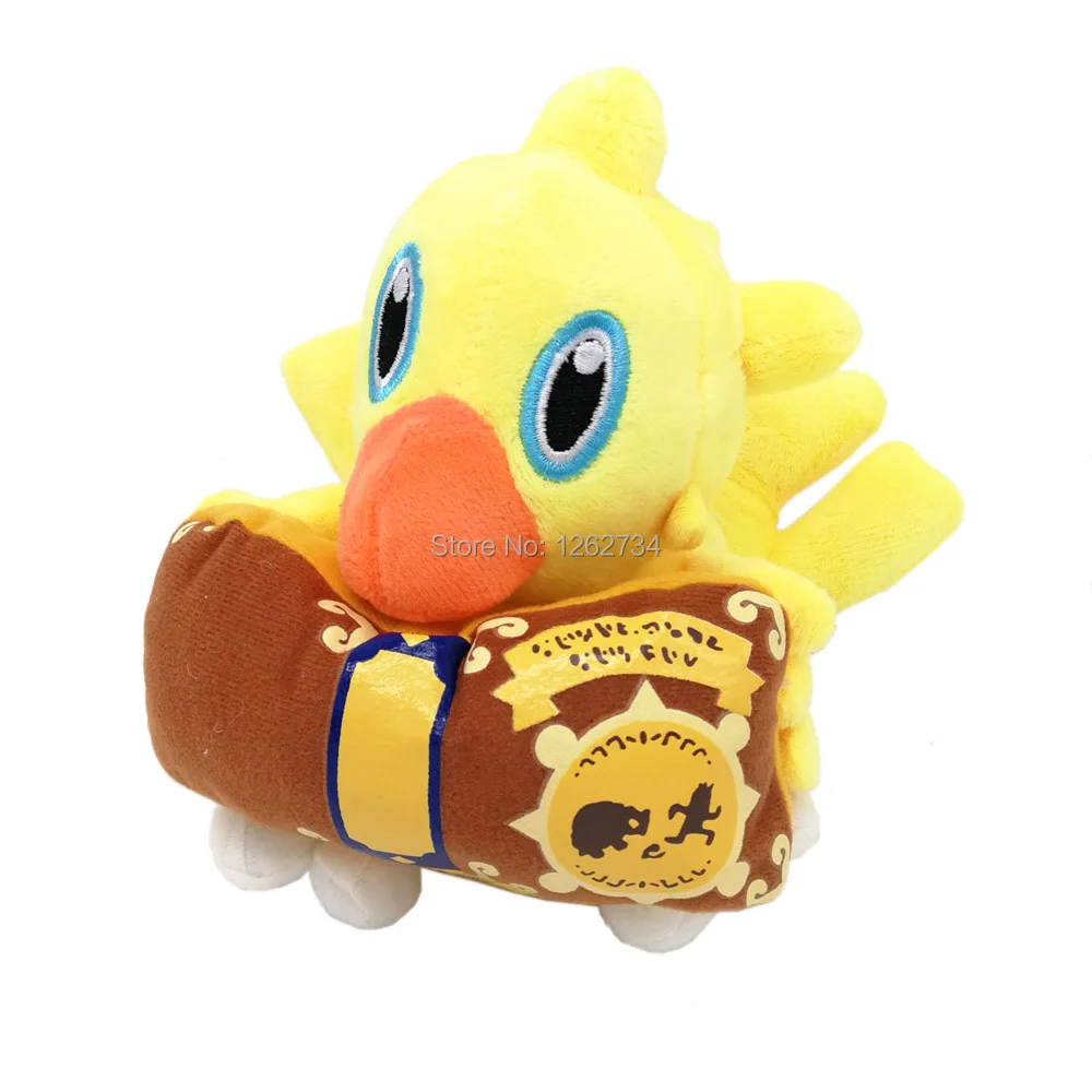 

Chocobo Reading Book 14CM Plush Doll Figure Retail