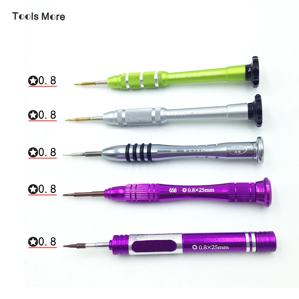 

5 Star Screwdriver Pentalobe 0.8 Precision Screw Driver for MEIZU vivo iPhone 4S 5 5S 6 6S 6Plus 7 7Plus Bottom Case screws