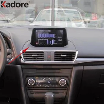 

Car Styling For Mazda 3 M3 Axela 2017 2018 ABS Matte Cover Trim Center Console Control Panel Interior Dashboard Trim