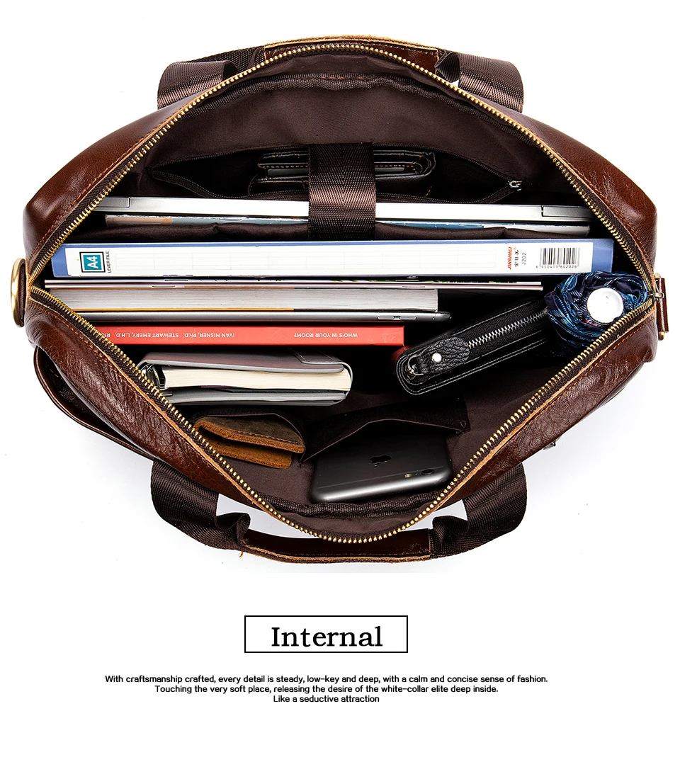 Мужская сумка из натуральной кожи портфель мужские сумки-мессенджеры мужские s кожаная сумка для ноутбука мужские s деловые сумки на плечо
