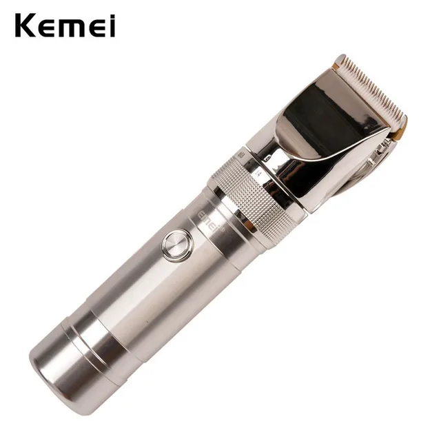 Kemei Professional Electric Cordless Hair Clipper Rechargeable Kemei Professional Electric Cordless Hair Clipper Rechargeable Trimmer Men S Cutting Machine Aluminum Alloy Haircut