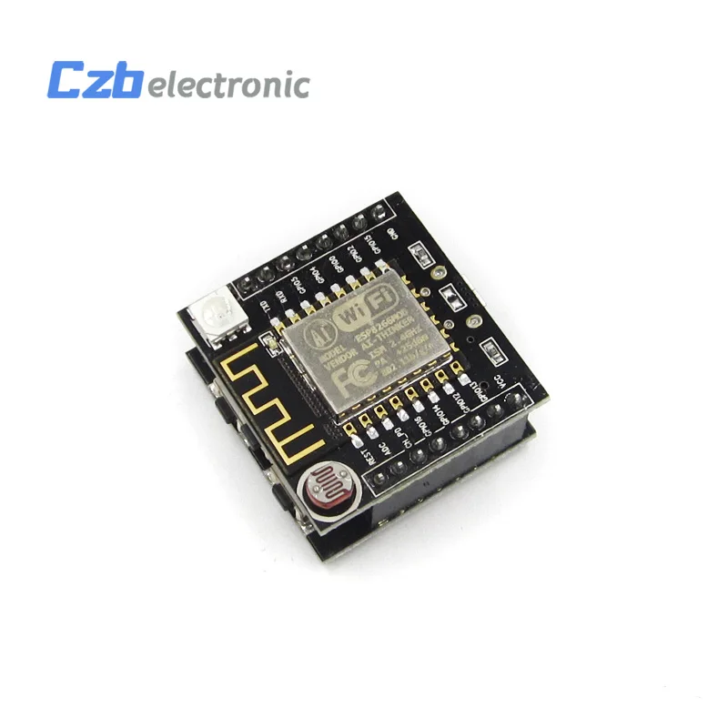 ESP8266 серийный WI FI Witty Cloud макетная плата ESP 12F мини Nodemcu CH340 Micro USB модуль для