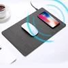 Fast Wireless MousePad Charger,2 in 1 Mouse Pad/Mat Wood With Wireless Charger for iPhone X iPhone 9 8/8 9Plus Samsung Note 8/S9 ► Photo 3/6
