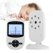 Новые многофункциональные детские видео монитор с ЖК-дисплей Дисплей цифровой Камера инфракрасный Ночное видение enhanced 2,4 ГГц FHSS технологии