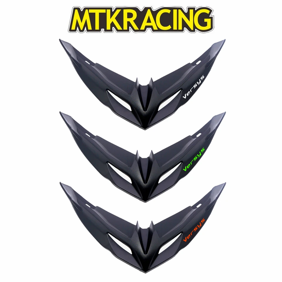 

MTKRACING FOR KAWASAKI VERSYS 650 2013-2019 Motorcycle Front Fairing Aerodynamic Winglets ABS Plastic Cover Protection Guards