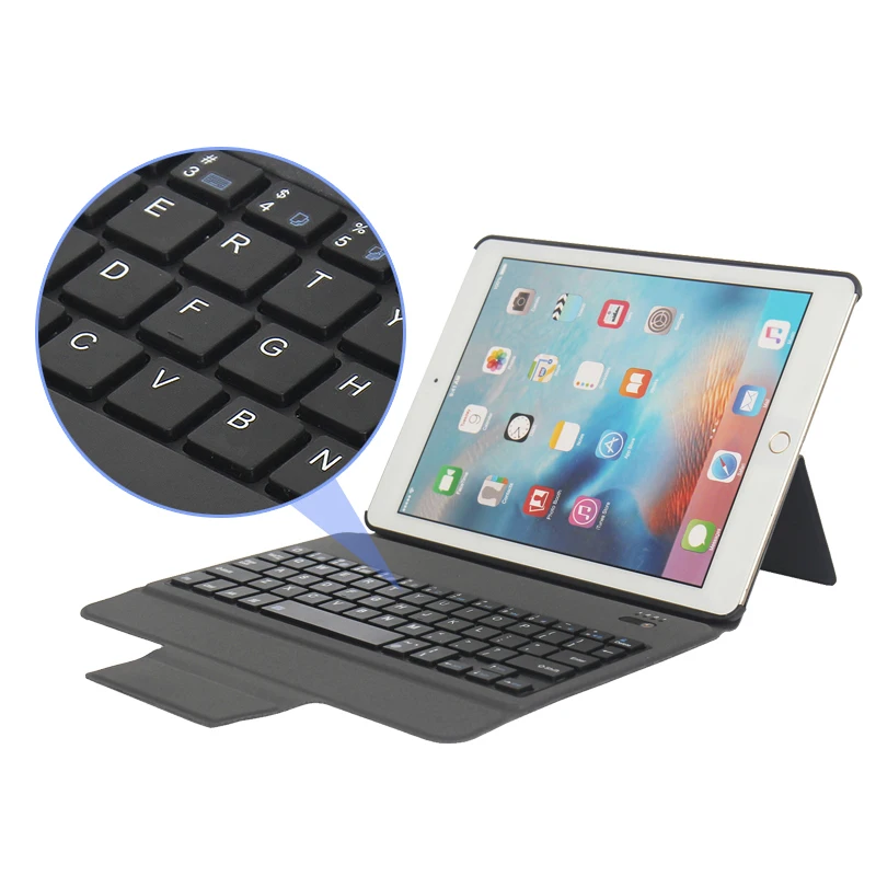 

Case For iPad Pro 10.5 Bluetooth Keyboard Portfolio Folio Case Cover For iPad Air 3 10.5 2019 / Air3 + Gift