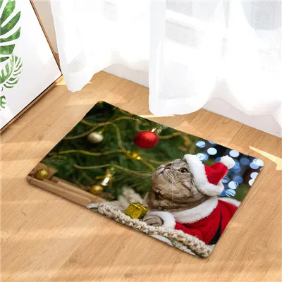 Скандинавский INS Стиль Печатный дверной коврик кошка ковер с рисунком коврик с растительным рисунком дверь спальни кровать покрыта одеяло - Цвет: 7
