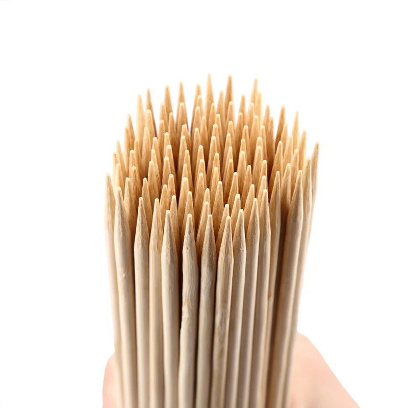 4 x100pcs/Pack BBQ Party Wooden Skewers Disposable skewers Bamboo