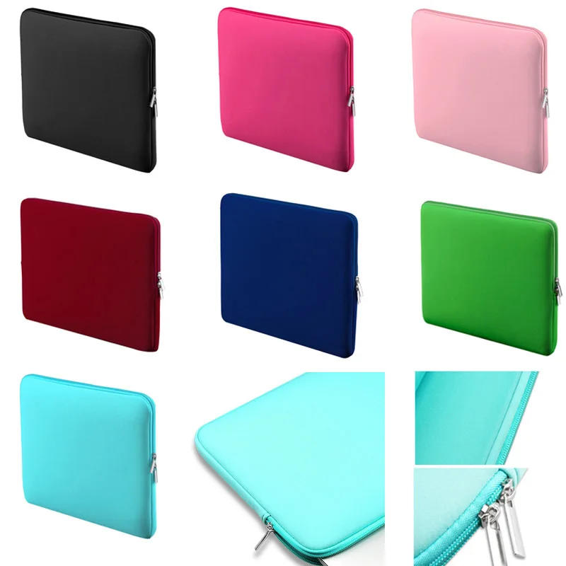 Soft font b Laptop b font Liner Sleeve Bag Protective Zipper Notebook font b Case b
