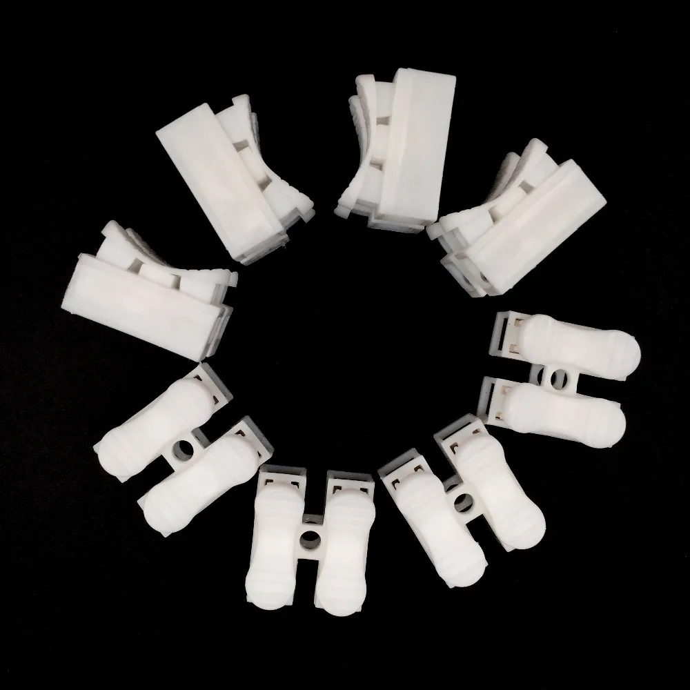 

10/30/50Pcs CH2 Quick Splice Lock Wire Connectors 2 Pins Electrical Cable Terminals for Wire Compact Splicing Connector