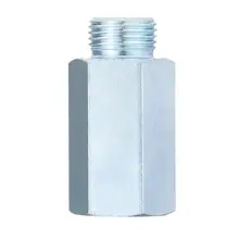 1Pcs Silver Stainless Steel Car Oxygen Sensor Steel Bung Extension Extender Spacer Exhaust Gas Oxygen Sensor Automobiles Sensors