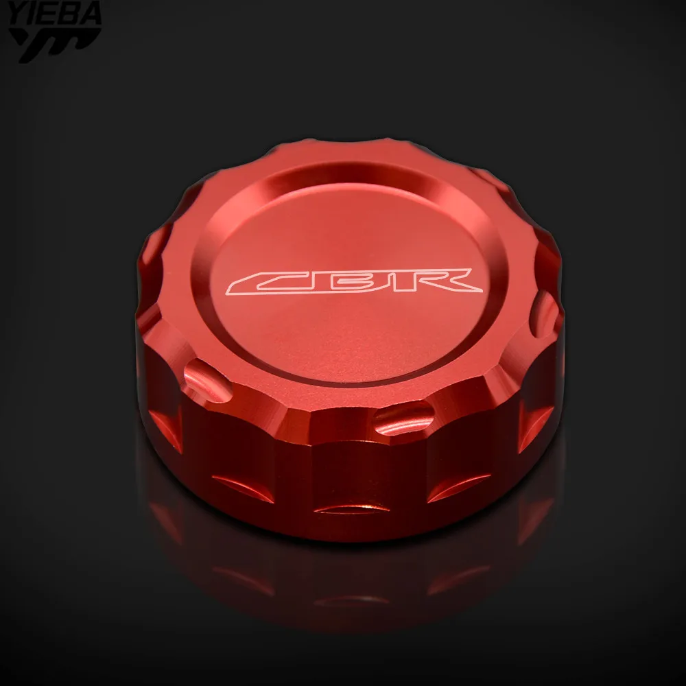 Motorcycle Filter Fluid Rear Brake Master Cylinder Oil Reservoir Cover Cap With CBR LOGO FOR HONDA CB1000R CB 1000R CB1000 R