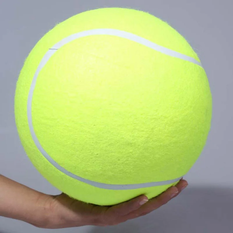 Dog Toys Large Tennis Ball For Pet Phew Toy Big Tennis ball Launcher Balls Tennis & Racquet Sports