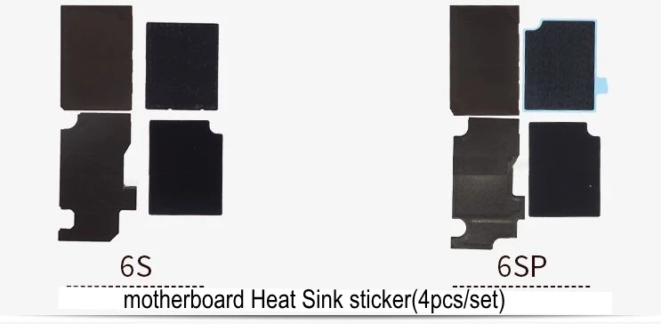 1 комплект материнская плата анти-статическая наклейка теплоотвод наклейка для iPhone 5S 6 6S 7 8 plus X XS MAX логическая плата рассеивание тепла охлаждение