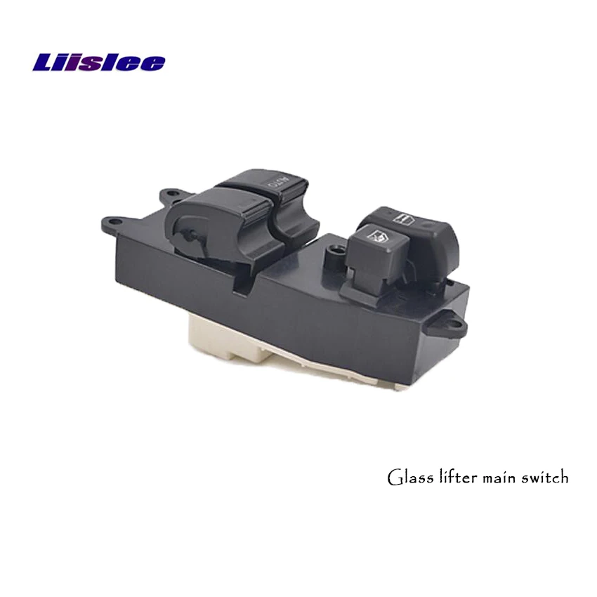 

Liislee For Toyota Tacoma 2001-2009 Lifting glass controller Black Button Left front door glass lifter main switch