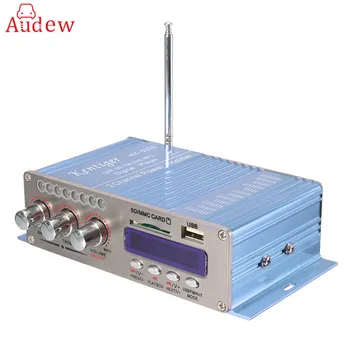 

HY502S bluetooth Car Power Amplifier Stereo Sound Mode HiFi 2 Channel Mini FM Audio + MP3 Speaker Music Player for iPod HY-502S