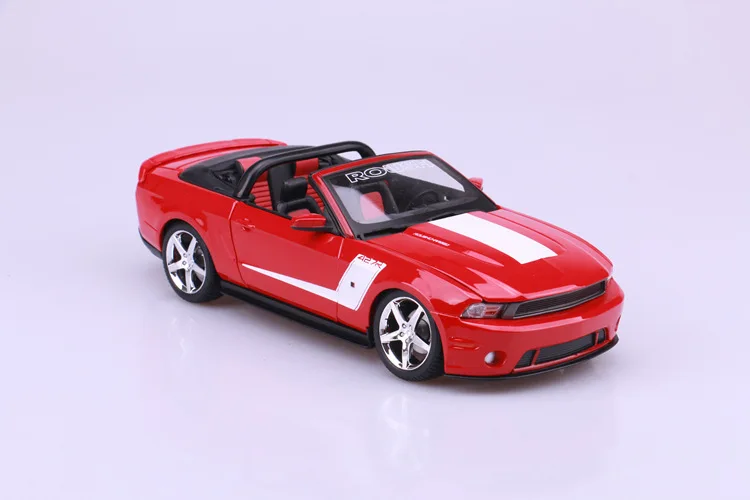 Коллекционная 1:18 Die-Cast Car Modles сплав Авто мобильные автомобиля спортивный автомобиль mkd3 2010 Ford Mustang 427R игрушечный автомобиль для детская