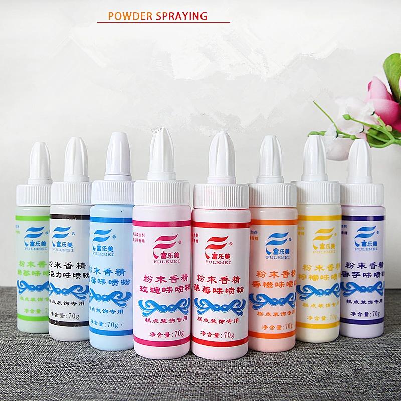 Cake powdering, fruity color powder, cake coloring powder, 70g/bottle/ pigment concentration high / cream cake bakery toner